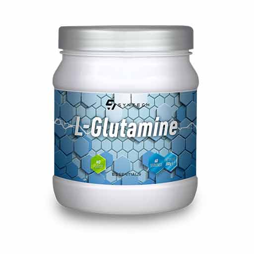 Syntech 4-BCAA & Glutamine supplement container